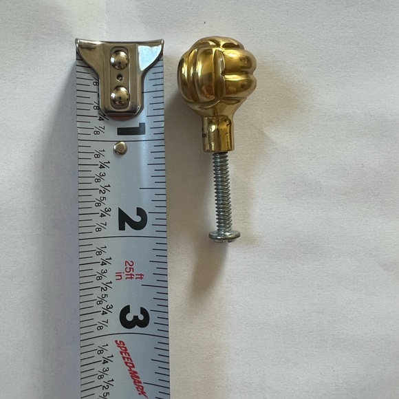 Gold Anthropologie knobs - Picture 3 of 3